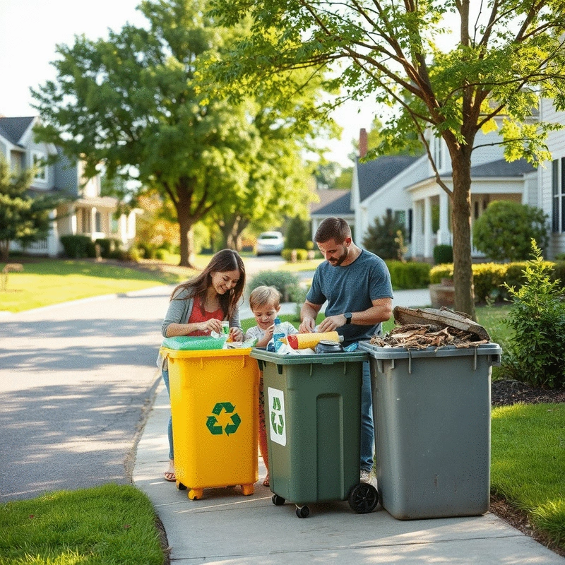 local recycling programs for suburban neighborhoods