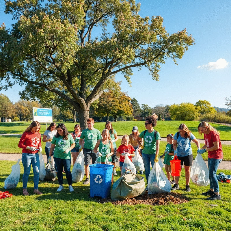 how to organize community cleanups for eco-friendly suburbs
