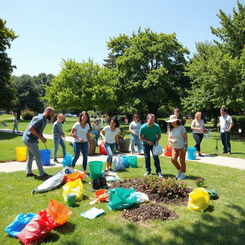 benefits of community cleanups for suburban areas
