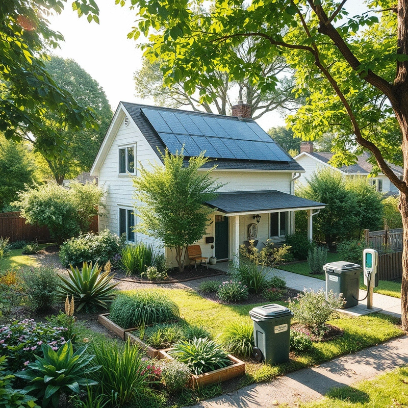 creating an eco-friendly home in the suburbs
