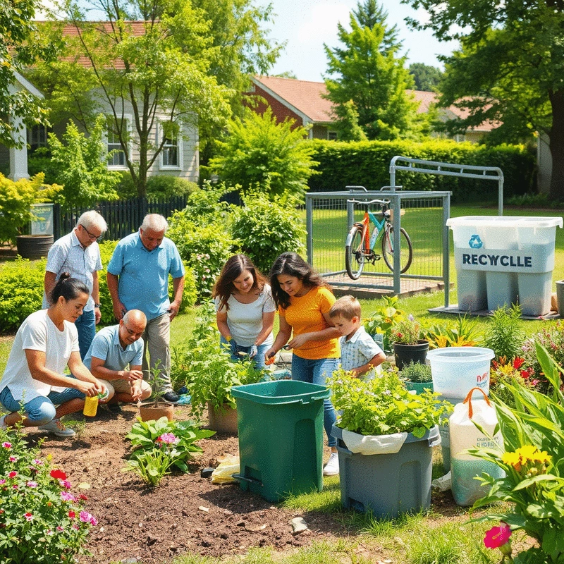 Connecting Neighbors Through Sustainability