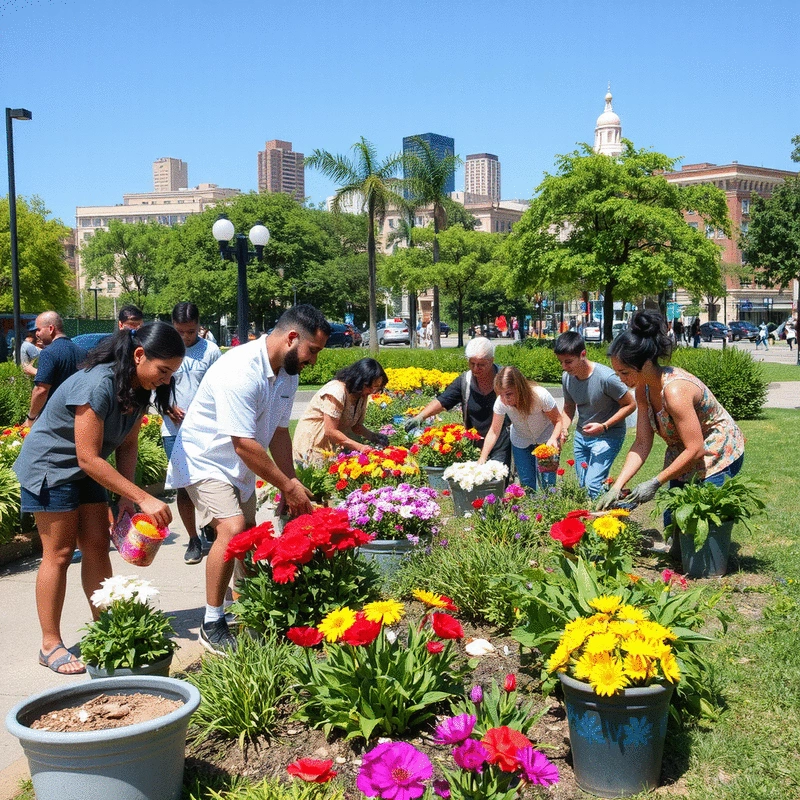 neighborhood beautification project ideas