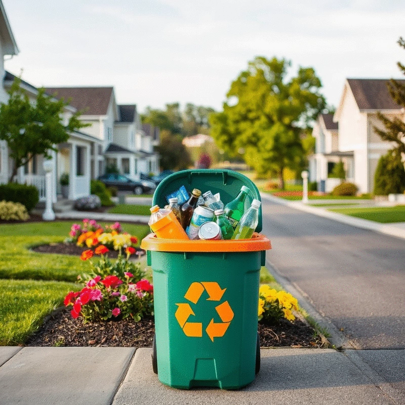 benefits of recycling programs in suburban neighborhoods