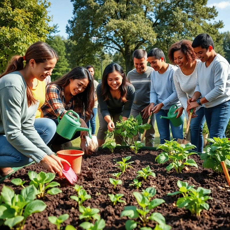 Community Actions for Sustainable Living