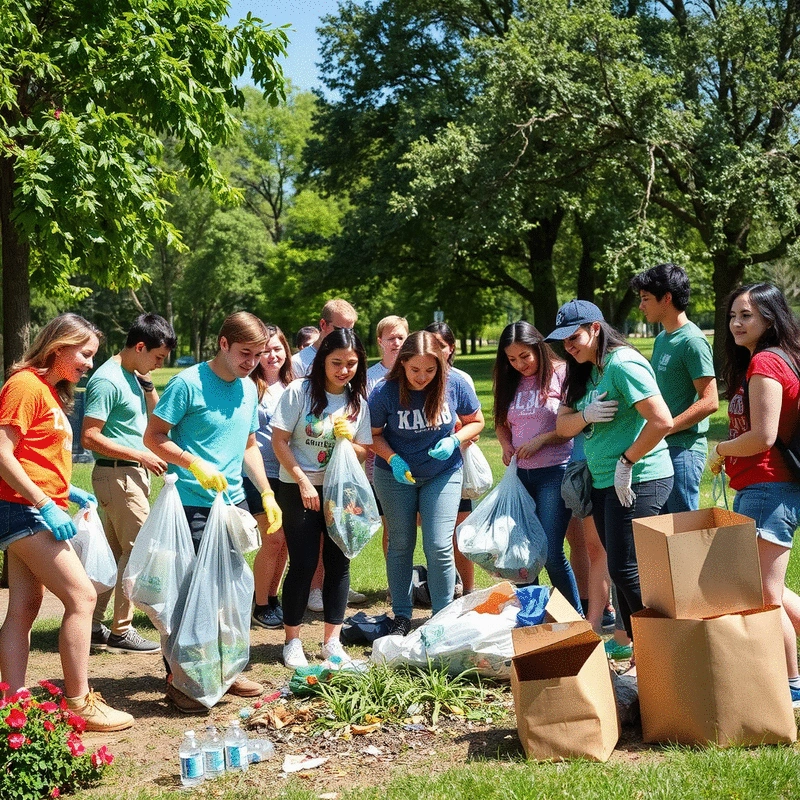 how to organize community cleanups