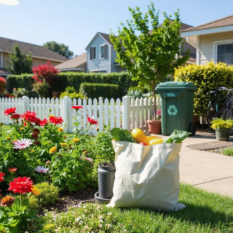 ways to reduce plastic waste in suburban areas